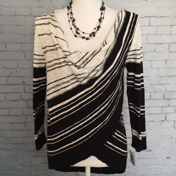 INC International Concepts Cowl Neck Sweater - Picture 1 of 8